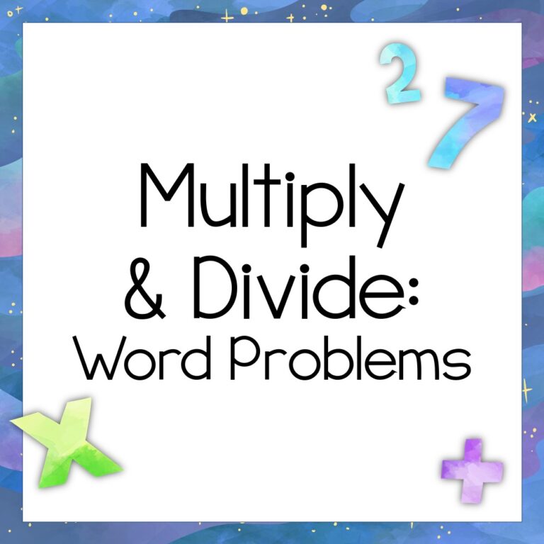 Time For Lunch: Multiply & Divide Challenge