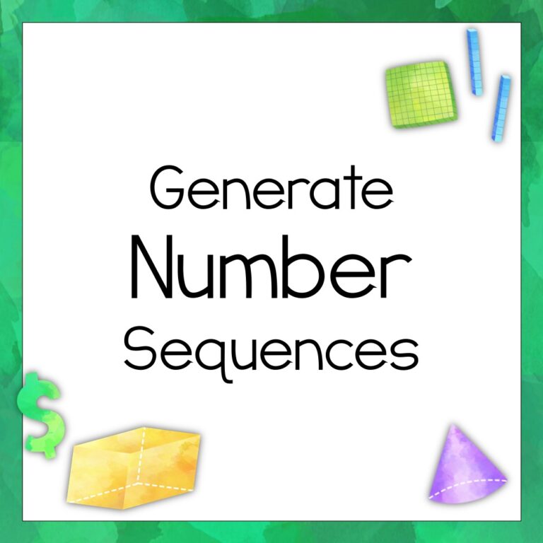 Generate Number Sequences