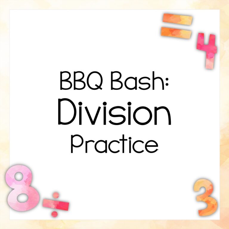 BBQ Bash: Practice with Division