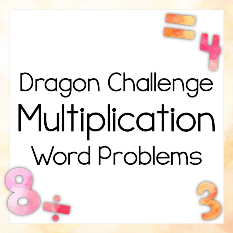 Dragon Challenge: Multiplication Word Problems