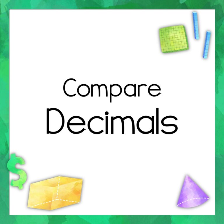 Compare Decimals