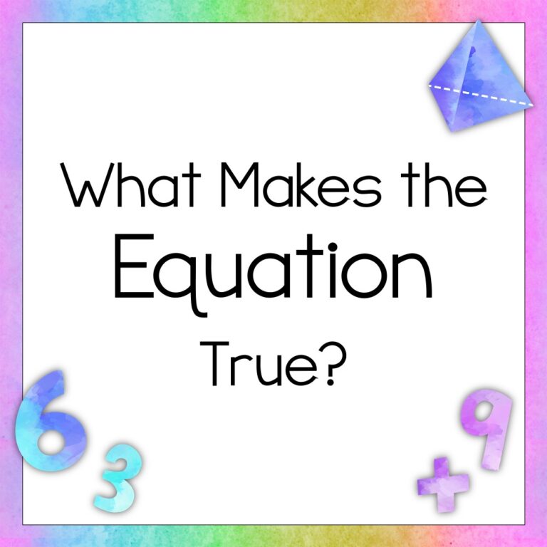 What Number Makes the Equation True?