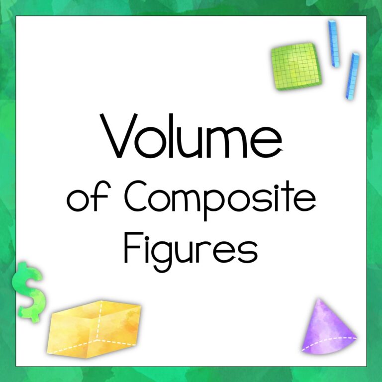 Find the Volume of Composite Figures