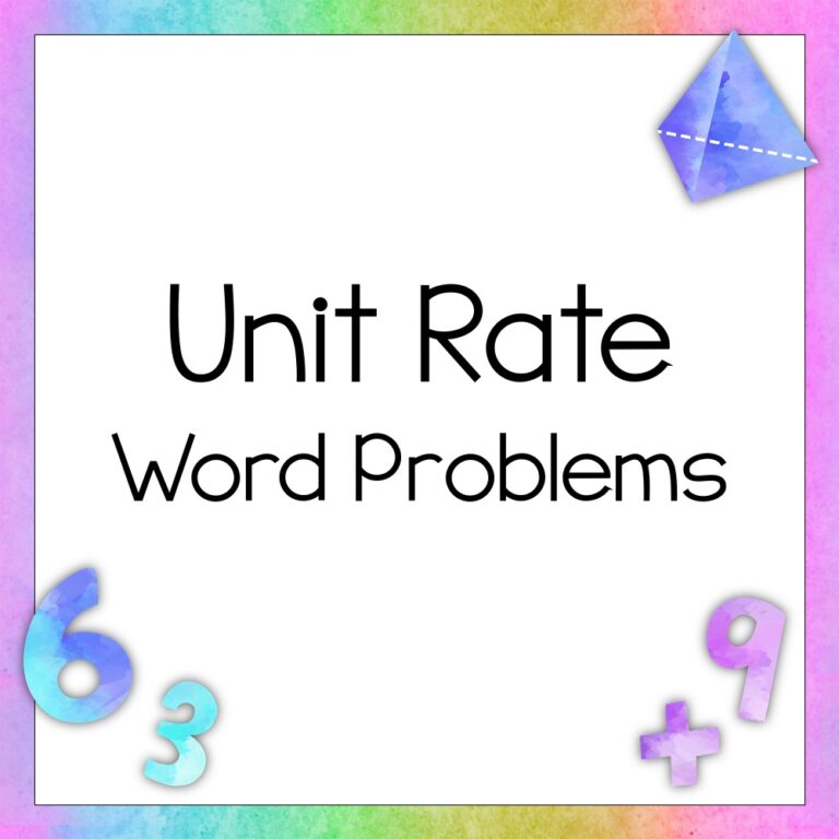 Find the Unit Rate