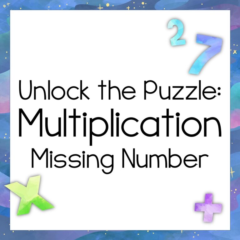 Unlock the Puzzle: Missing Number Multiplication Challenge