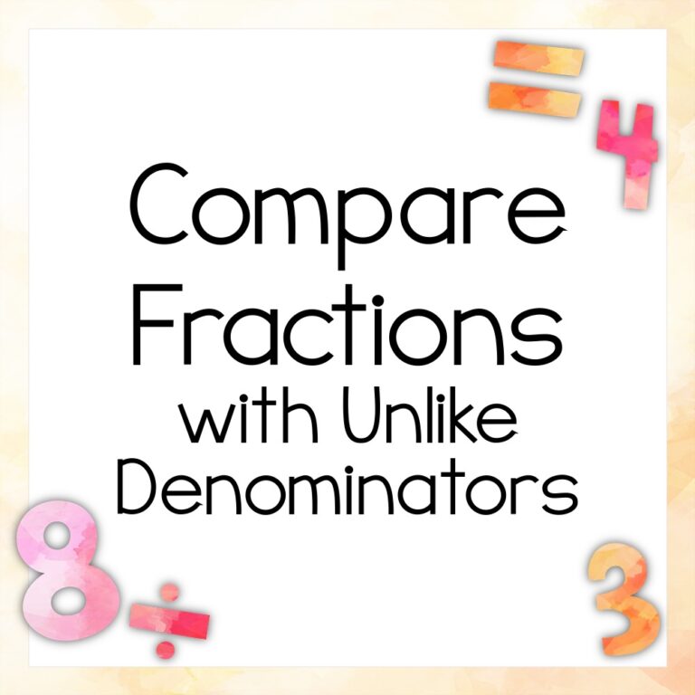 Who Got More Snow? Compare Fractions with Unlike Denominators