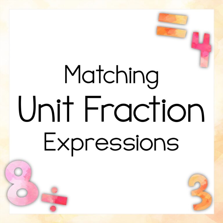 Unit Fraction Expressions Matching Challenge