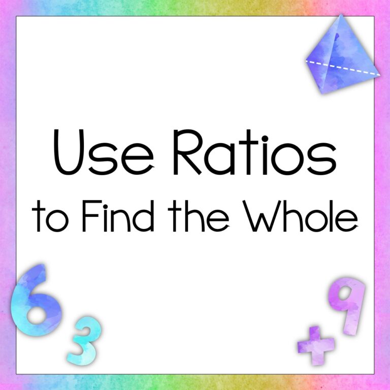 Using Ratios to Find the Original Price