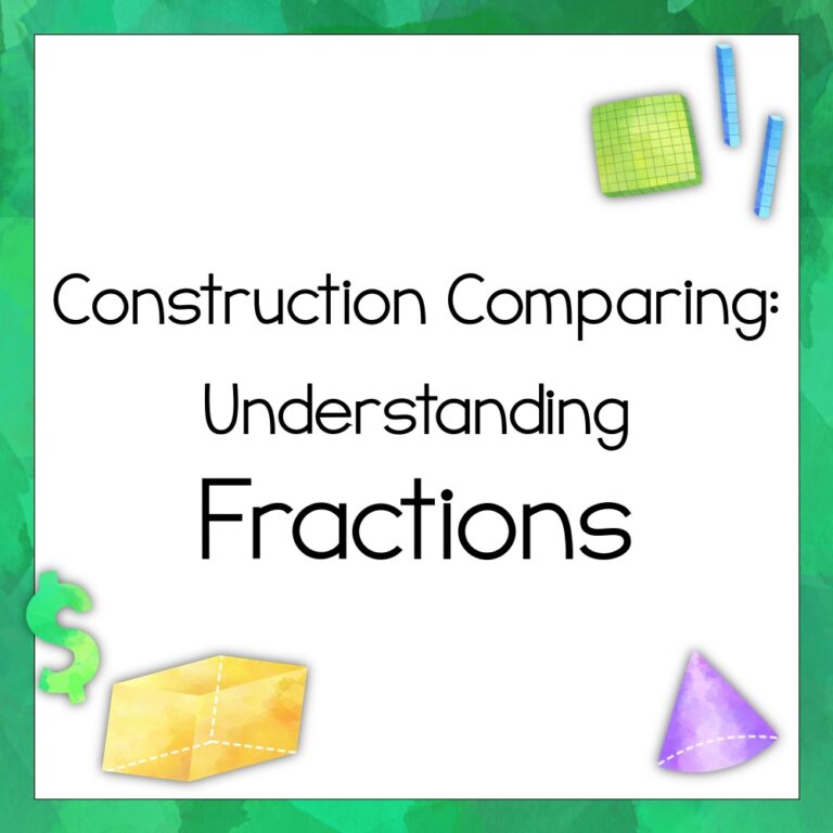 Construction Comparing: Understanding Fraction Multiplication