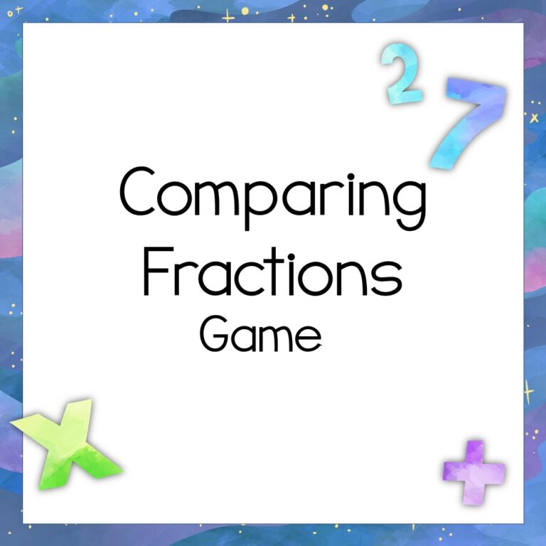 Comparing Fractions Game